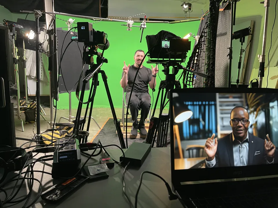 Behind the scenes